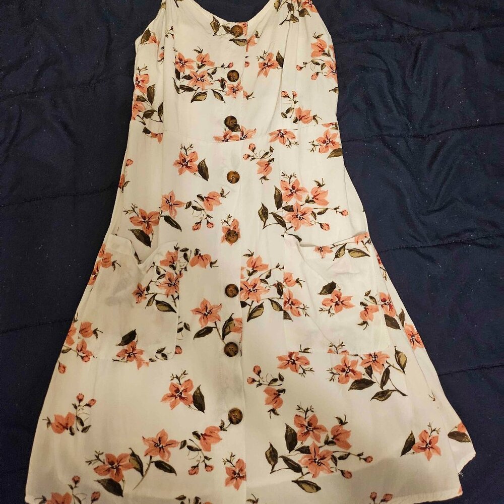 XS GARAGE FLORAL SPRING DRESS